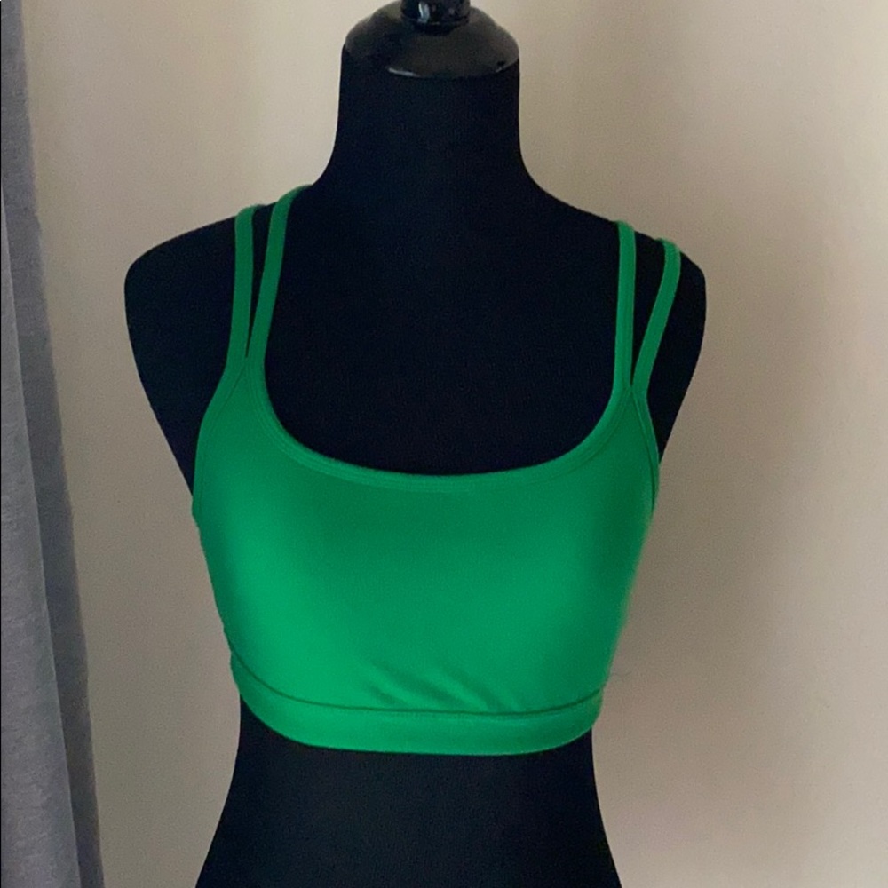 Athleta full focus bra green XS